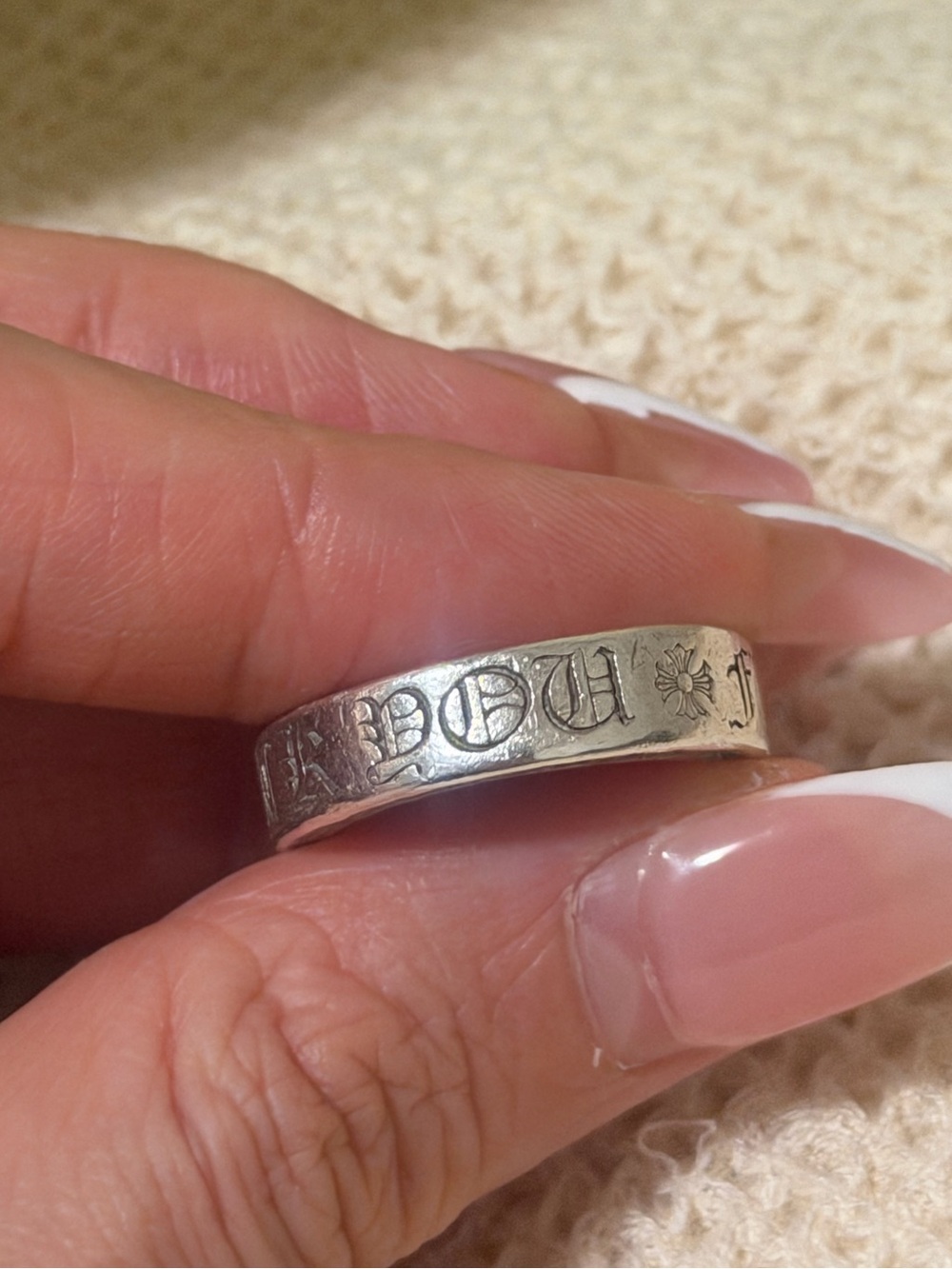Chrome Hearts F**K YOU Ring - Picture 2 of 5